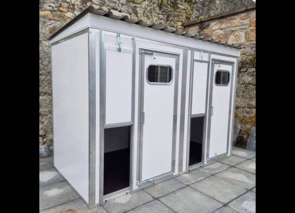 Double thermal kennel